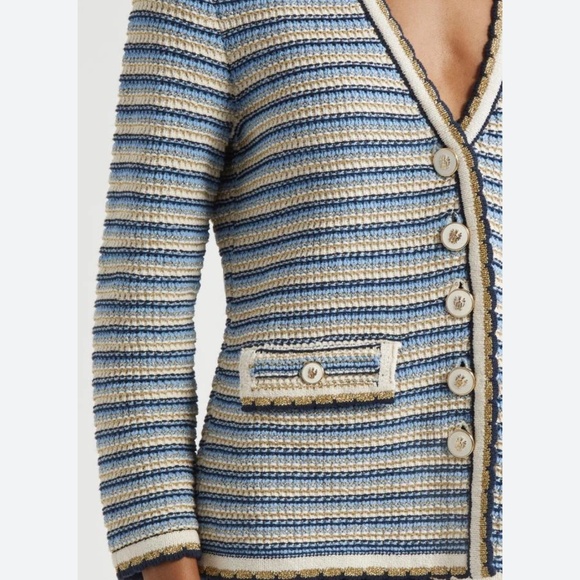 VERONICA BEARD CERIANI KNIT JACKET - Picture 2 of 9